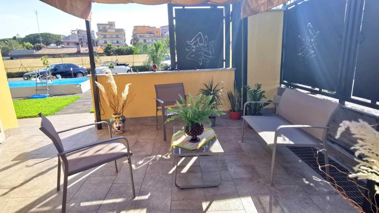 La Villa Trinacria Giardini Naxos Esterno foto
