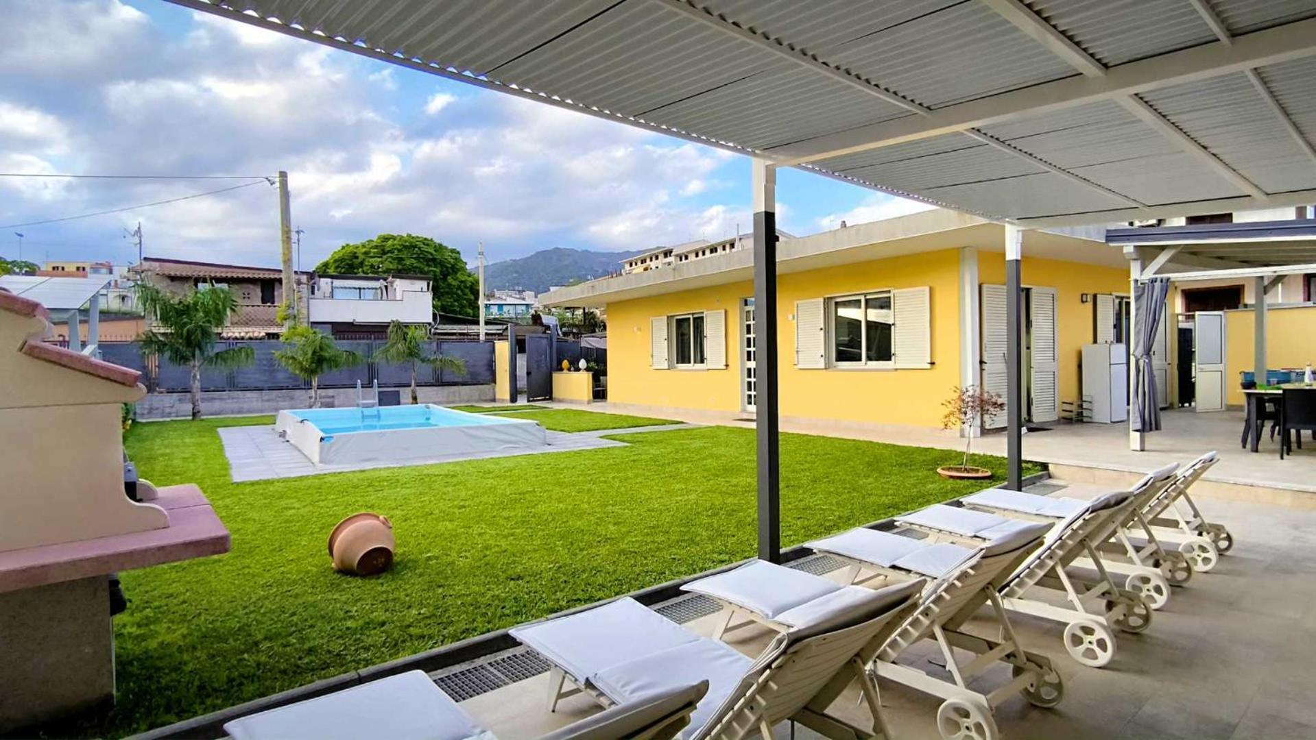 La Villa Trinacria Giardini Naxos Esterno foto